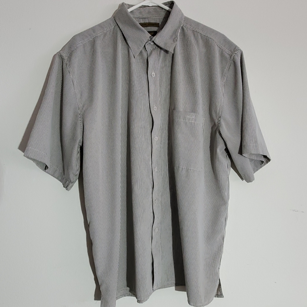 Bruno B Sueded Micro Fiber Dress Shirt XL